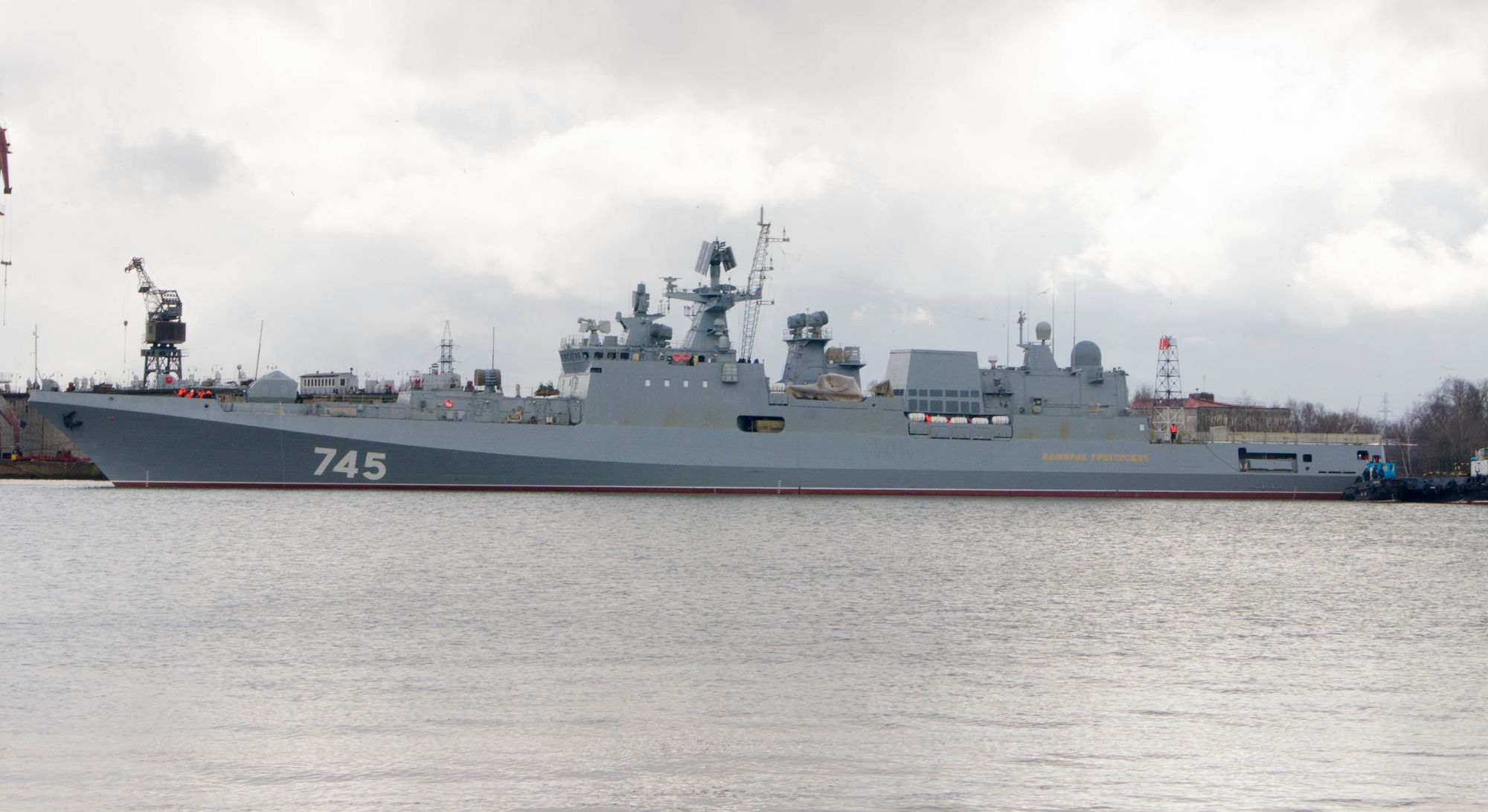 Frigate Admiral Grigorovich, Black Sea Fleet (photo Yantar Shipyard, 2015)