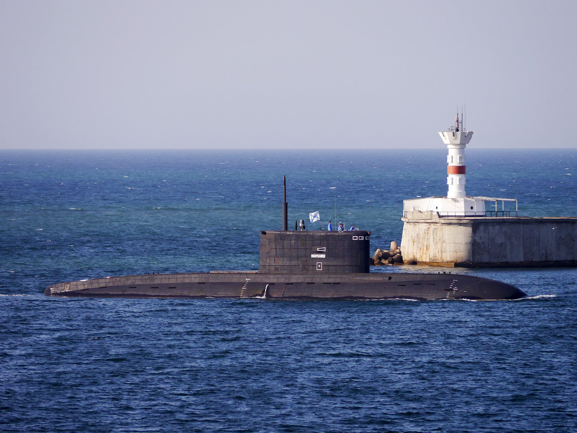 Submarine B-261 Novorossiysk, Black Sea Fleet (photo by Andrey Brichevsky, 28 September 2015)