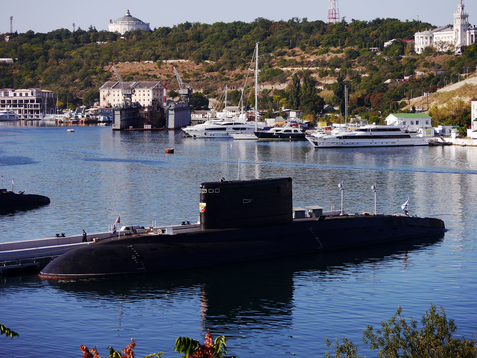 Submarine B-265 Krasnodar, Black Sea Fleet (photo by Andrey Brichevsky, 07 September 2017)